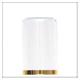 CLEAR w Gold Band